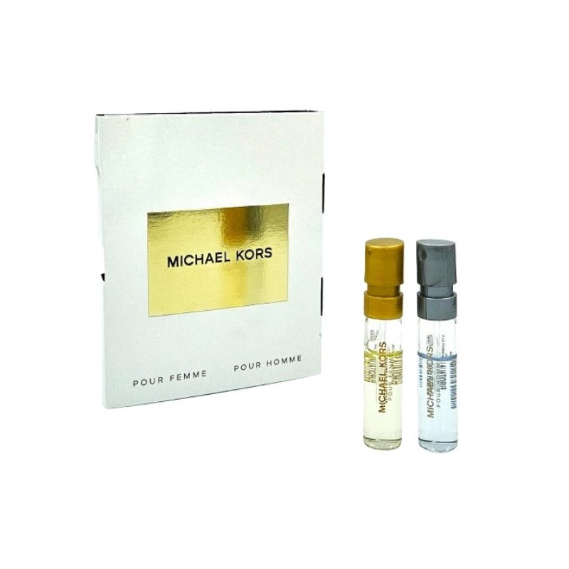 Zestaw Próbka Michael Kors Pour Femme & Pour Homme Edp 2x1,5ml