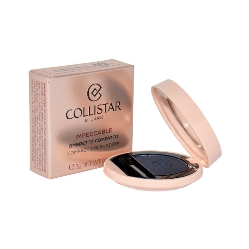 Collistar Impeccable Compact Eye Shadow 240 Blu Mediterraneo Satin