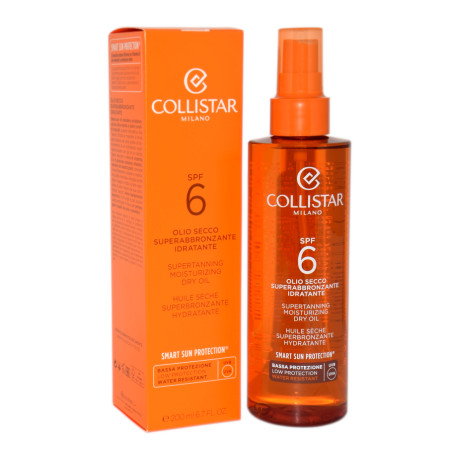 Collistar Supertanning Dry Oil Spf 6 200ml