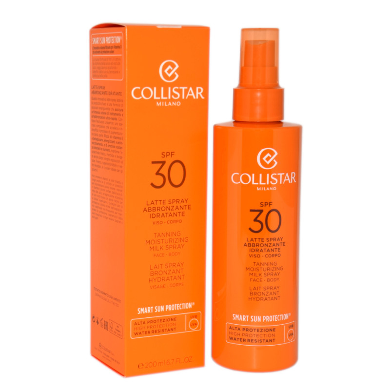Collistar Tanning Moisturizing Milk Spray Spf 30 200ml